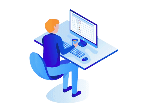 Tech Support Illustration